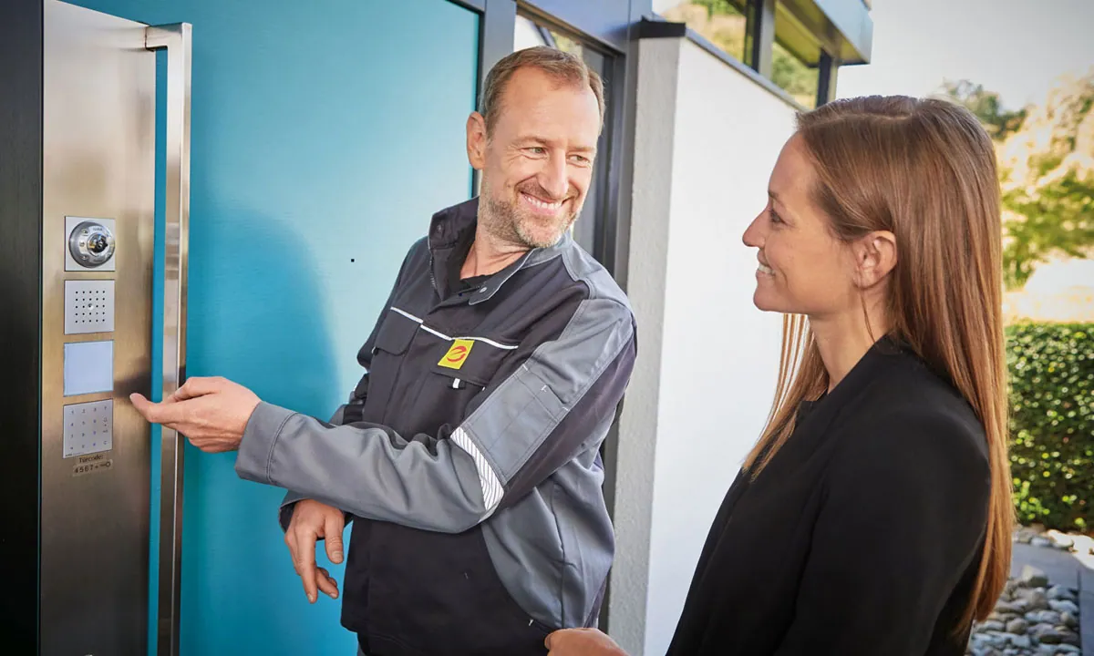 Beratung - Türsprechstation mit Videoüberwachung &middot; W.S. Elektro GmbH